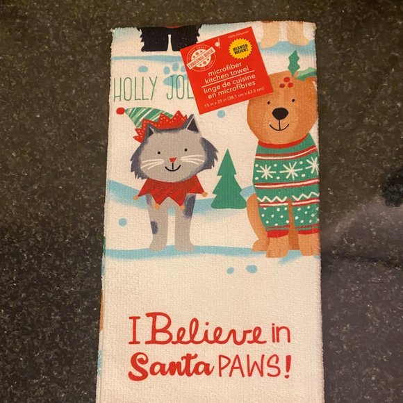 Set of 3 Christmas Kitchen Towels - Picture 5 of 6